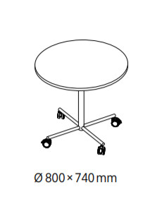 Мобилна заседателна маса Easy Space